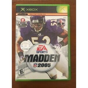 Ray Lewis - Madden NFL 2005 (Microsoft Xbox, 2004) Untested